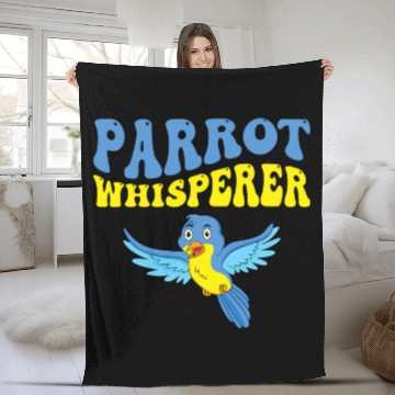 Discover Parrots Bird 2Parrot Whisperer Baseball Tees Fleece Blankets
