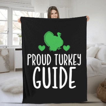 Discover Turkey Hunting Guide Fleece Blankets
