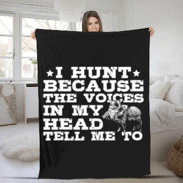Discover Wild Animal Hunter 2Hog Hunter Pig Hunting Boar Hunting Fleece Blankets