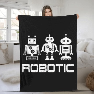 Discover Robot   Robotics Engineer AI Technology Cyborg Machine 21 Baseball Tees Fleece Blankets