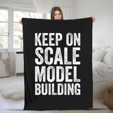 Discover Scale Model Building Lovers Scale Model Builders Baseball Tees Fleece Blankets