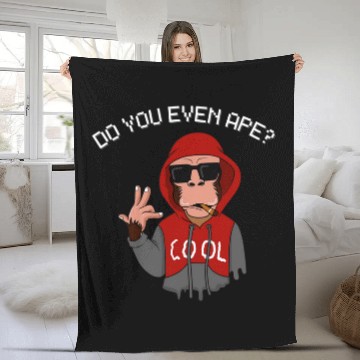 Discover NFTs Blunt APE Cryptocurrency s DO YOU EVEN APE Baseball Tees Fleece Blankets