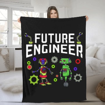 Discover Robot Builder Robotics Engineer AI Artificial Intelligence Baseball Tees Fleece Blankets