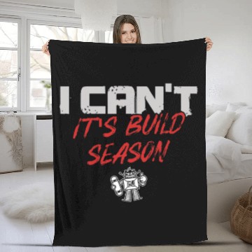 Discover Robot Engineer Robotics 210 Fleece Blankets