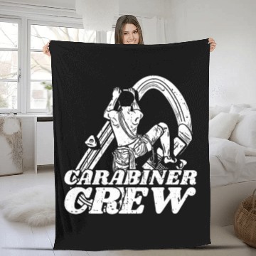 Discover Rock Climbing 1 Baseball Tees Fleece Blankets