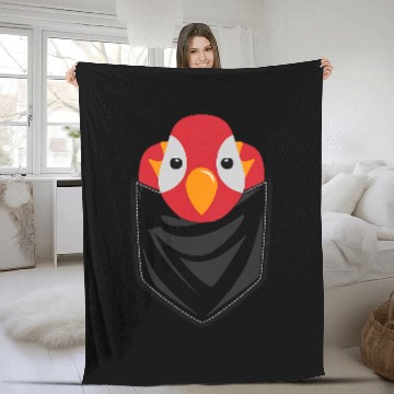 Discover Pocket Parrot Pet Chart Baseball Tees Fleece Blankets