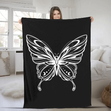Discover Moon Butterfly   Butterflies Lover Gift Baseball Tees Fleece Blankets