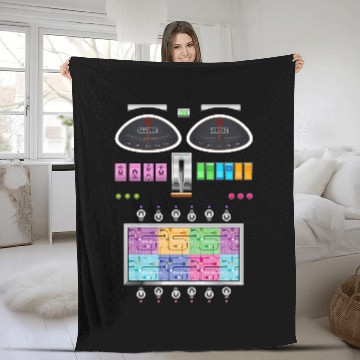 Discover Robot Engineer Science Technology Robots Costume Fleece Blankets