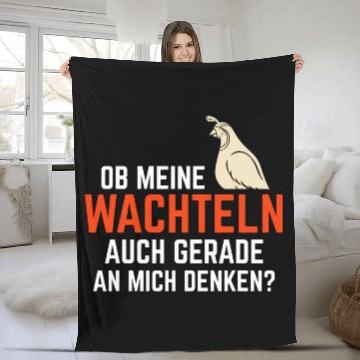 Discover Whether Quail An Mich Denken Bird Breeder Quail Zip Fleece Blankets