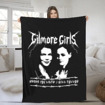 Discover Gilmore Girls Heavy Metal Af Fleece Blankets