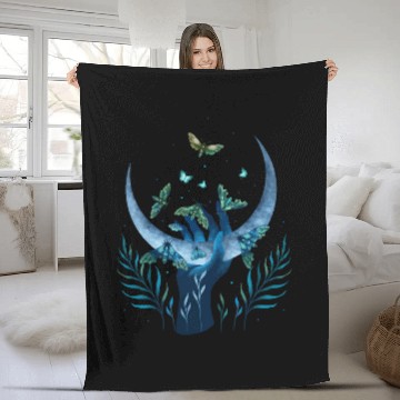 Discover Moth Butterfly Wing Flower Insect Moth Teardrop Baseball Tees Fleece Blankets