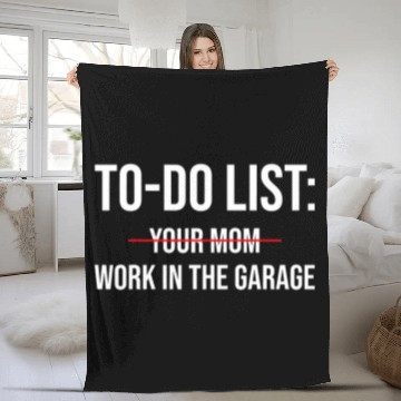 Discover Sarcastic Car Mechanic ToDo List Work In The Garage Car Guy Baseball Tees Fleece Blankets