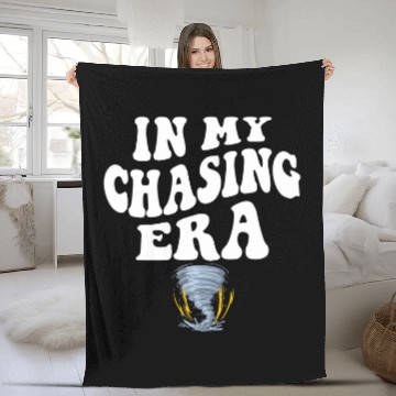Discover Storm chasing meteorologist tornado chaser Fleece Blankets