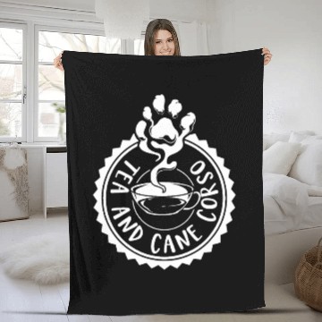 Discover Tea and Cane Corso Cane Corso Fleece Blankets