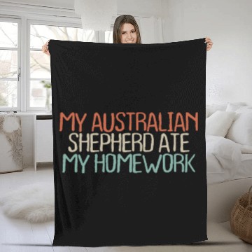 Discover Old Text   vintages My Australian Shepherd Ate My Fleece Blankets