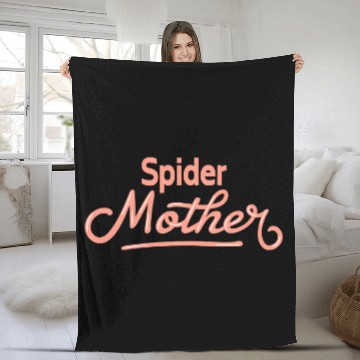 Discover Womens Spider Mother 2Funny Spider Fleece Blankets