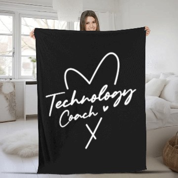 Discover Instructional Technology Coachs Cool Design For Teachers 3 Fleece Blankets