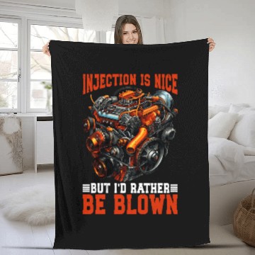 Discover Injection Is Nice But Id Rather Be Blown 2 Zip Fleece Blankets