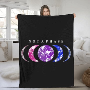 Discover Not A Phase Moon Wiccan Wiccan Crescent Moon Phase Baseball Tees Fleece Blankets