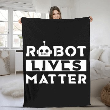 Discover Robotics Engeneering Machine Learning Robot Robots Live Fleece Blankets