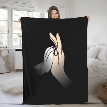 Discover Paw High Five Border Collie Dog Baseball Tees Fleece Blankets