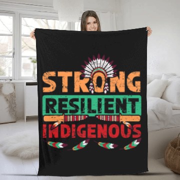 Discover Strong Resilient Indigenous Fleece Blankets