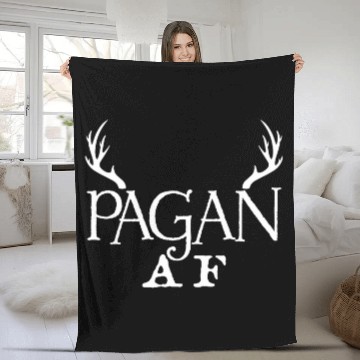 Discover Pagan AF Witchy Design for Witches 2Druids Baseball Tees Fleece Blankets