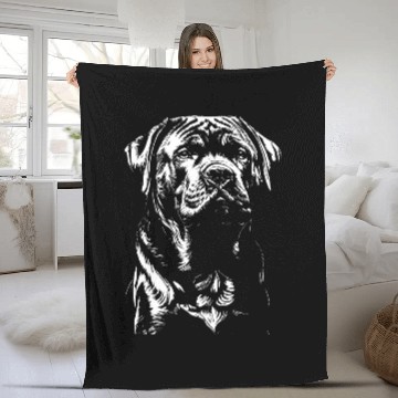 Discover Italian Mastiff Cane Corso Fleece Blankets
