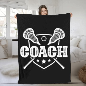 Discover Lacrosse Coachs 2 Fleece Blankets