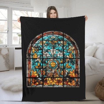 Discover Stained Glass Windows Stained Glass Glass Artist 4 Baseball Tees Fleece Blankets