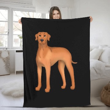 Discover Rhodesian Ridgeback Dog 5 Baseball Tees Fleece Blankets
