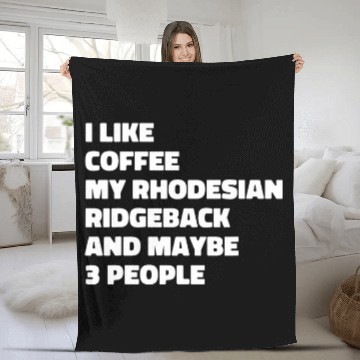 Discover Rhodesian Ridgeback Dog Owner Coffee Funny Saying Baseball Tees Fleece Blankets