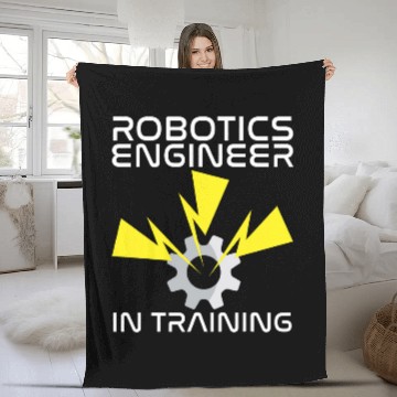 Discover Robotics Engineer In Training Future Engineer Fleece Blankets