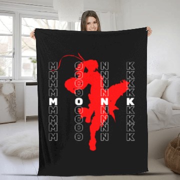 Discover Monk aesthetic 2For Warriors of Light 2Darkness Fleece Blankets