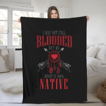 Discover Strong Resilient Indigenous or Indigenous Peoples Day Fleece Blankets