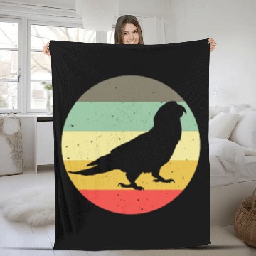 Discover Retro Tropical Bird Lover Ornithologist 2vintages Parrot Baseball Tees Fleece Blankets