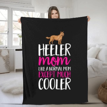 Discover Red Heeler Mom Australian Cattle Dog Mom 1 Baseball Tees Fleece Blankets