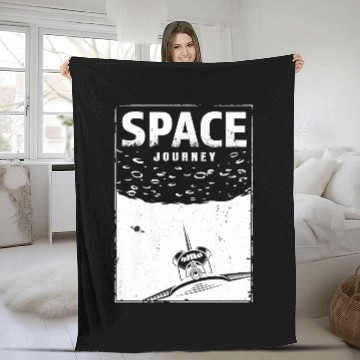 Discover I Love Space Exploration Dreams Fleece Blankets