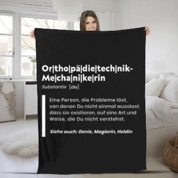 Discover Orthopaedic Mechanic Definition Fleece Blankets