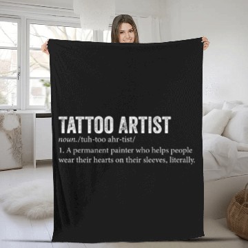 Discover Tattoo Artist Dad Mom Team Dictionary Definition Description Baseball Tees Fleece Blankets
