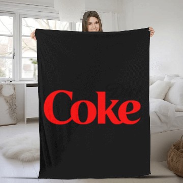 Discover Diet Coke Logo Soft Drinks Fleece Blankets