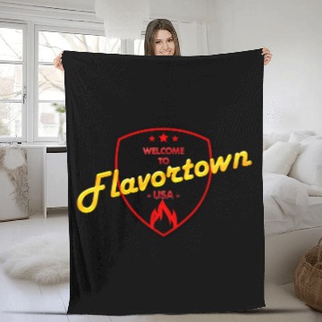 Discover Flavortown Food Culture Baseball Jerseys Fleece Blankets