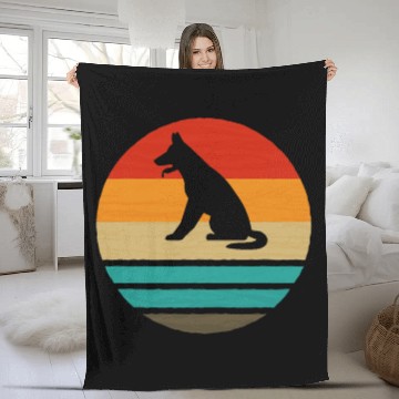 Discover German Shepherd Dog Gift Baseball Tees Fleece Blankets