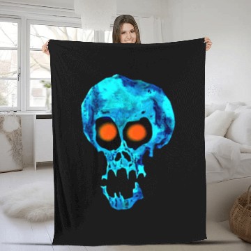 Discover Scooby Doo Skull Fleece Blankets