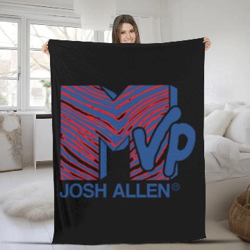 Discover Josh Allen MVP Fleece Blankets