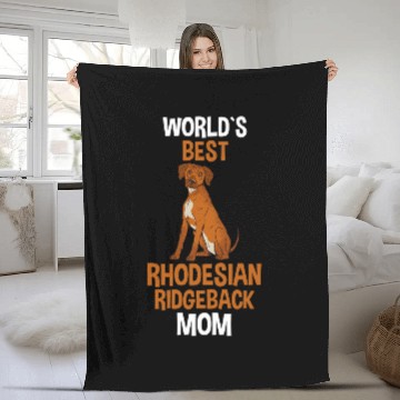 Discover Rhodesian Ridgeback Mom Baseball Tees Fleece Blankets