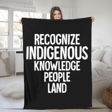 Discover Native American Indigenous 5 Baseball Tees Fleece Blankets