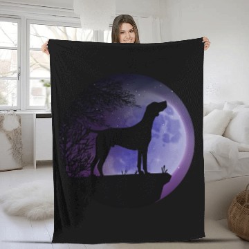Discover German Shorthaired Pointer GSP Dog Breed 7 Fleece Blankets
