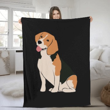 Discover I raise a beagle Baseball Tees Fleece Blankets