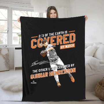Discover MLBPA Major League Baseball Gunnar Henderson MLBHEN3003 Zip Fleece Blankets